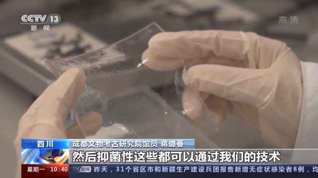  三星堆出土象牙如何保存 高分子材料为之“量体裁衣”